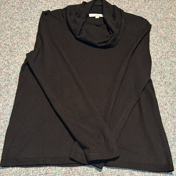 Ladies size XL black cowl neck Sweater - Picture 9 of 9